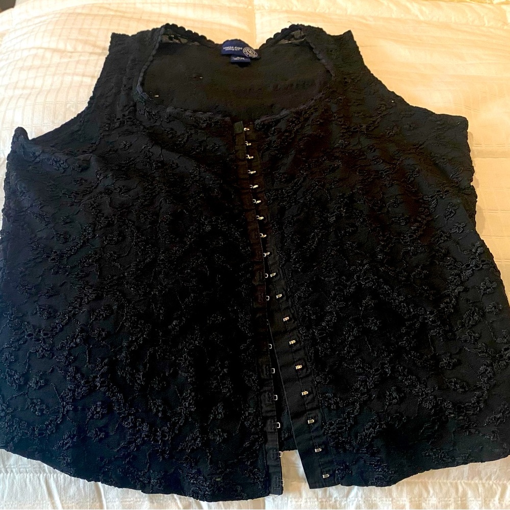 Black lace top